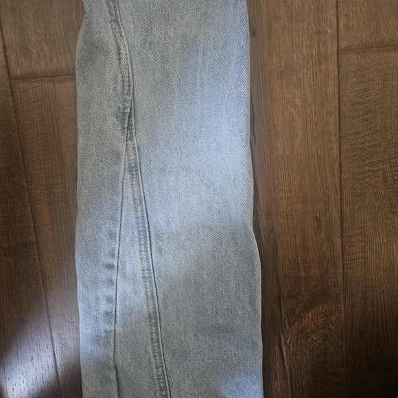 Blue Relaxed Fit Jeans with Graphics - Picture 8 of 8